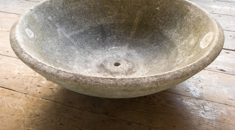 Composite stone bowl