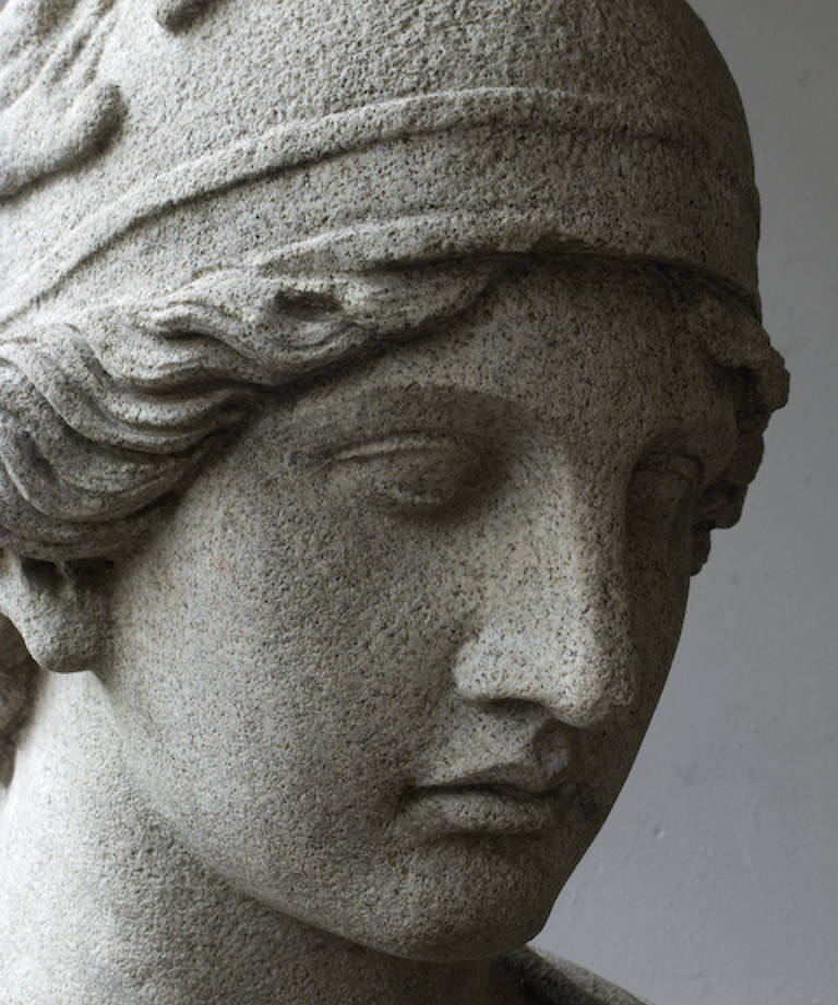 Granite bust