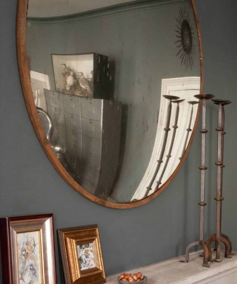 Industrial convex mirror