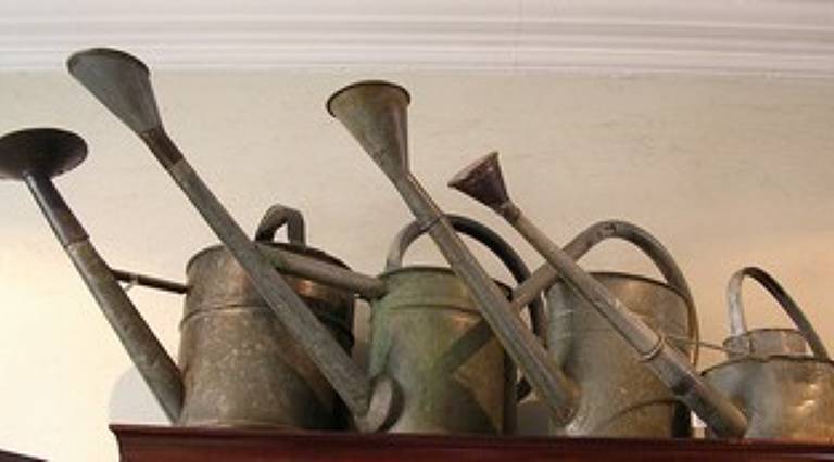 Selection victorian watering cans