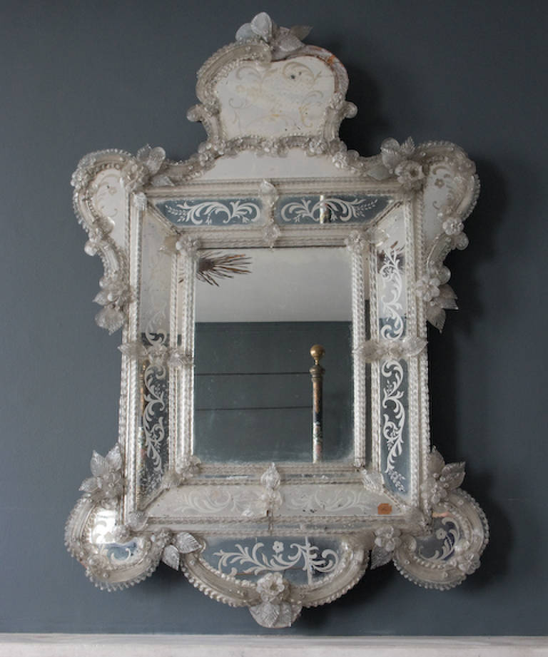 Ornate Venetian mirror