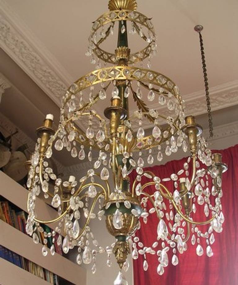 Venetian carnival chandelier