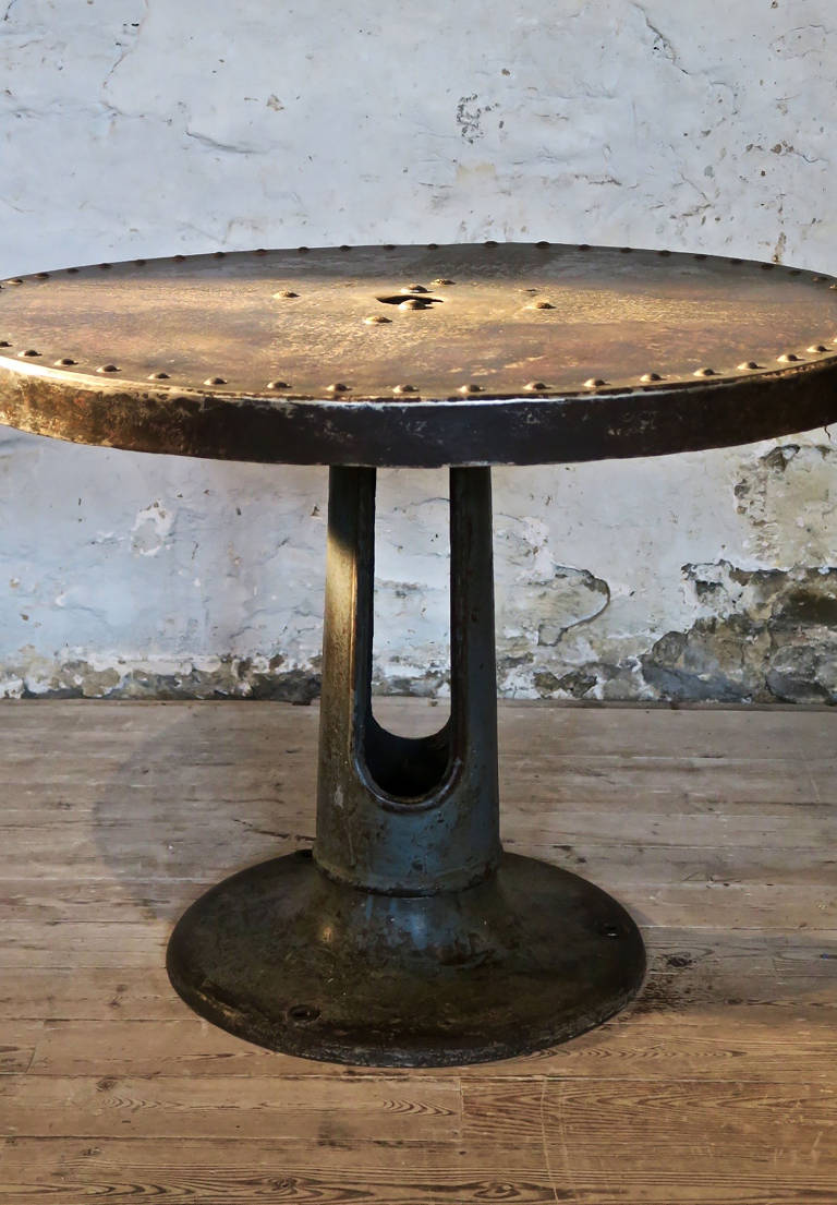 Rivetted Iron table