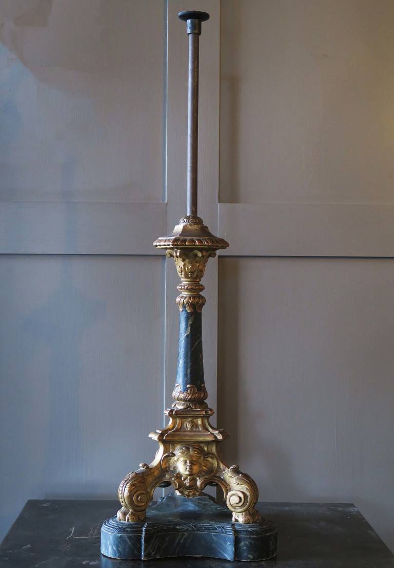 Venetian candle stick, circa 1730
