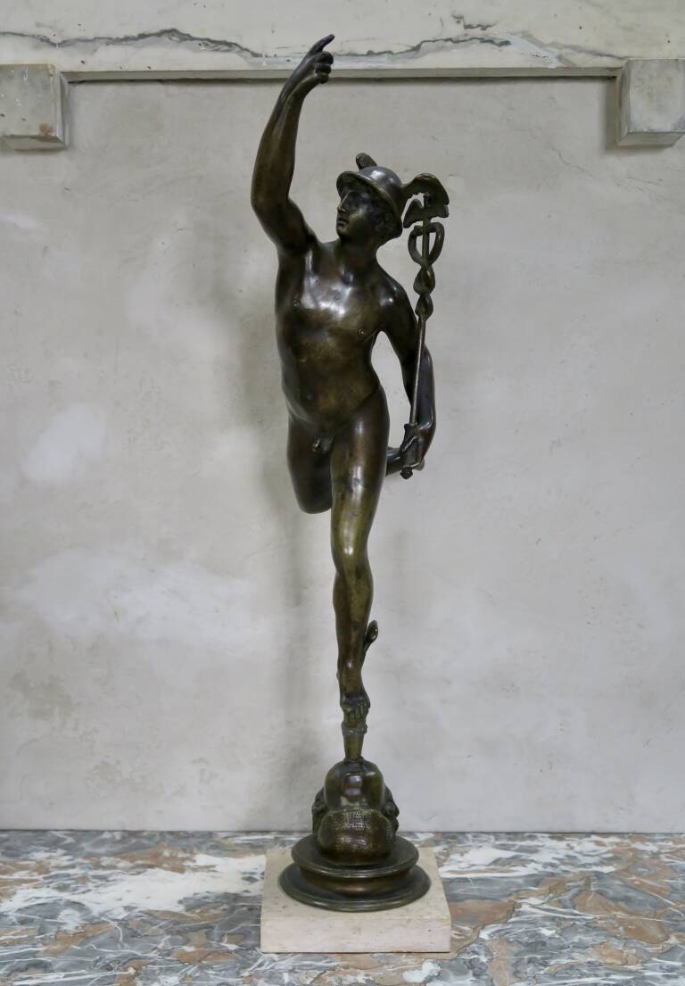 Figure of Mercury, circa 1900, Italy