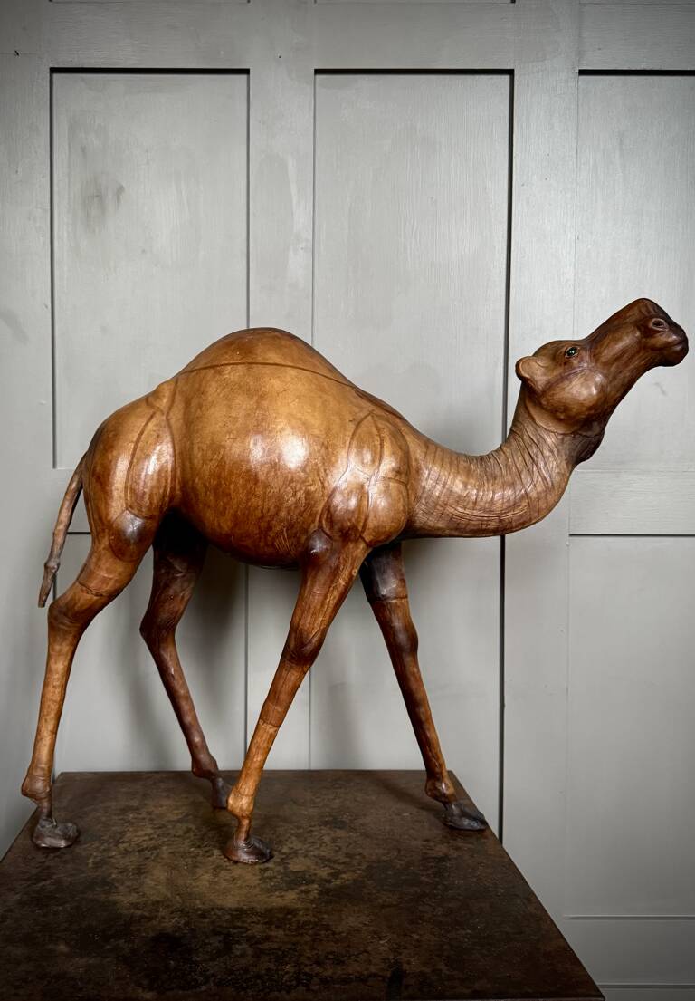 Large Leather Camel, c1930, Liberty, London