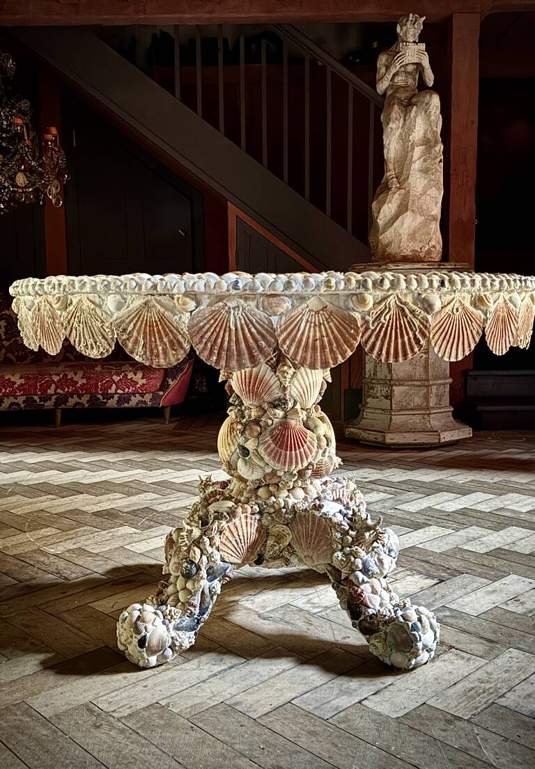 Exceptional Grotto Table, 19C, England